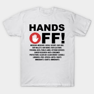 Hands-Off-Protest T-Shirt